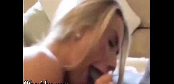  Sucking big cock blonde my husband makes me an expert in oral sucking up everything in your face hec